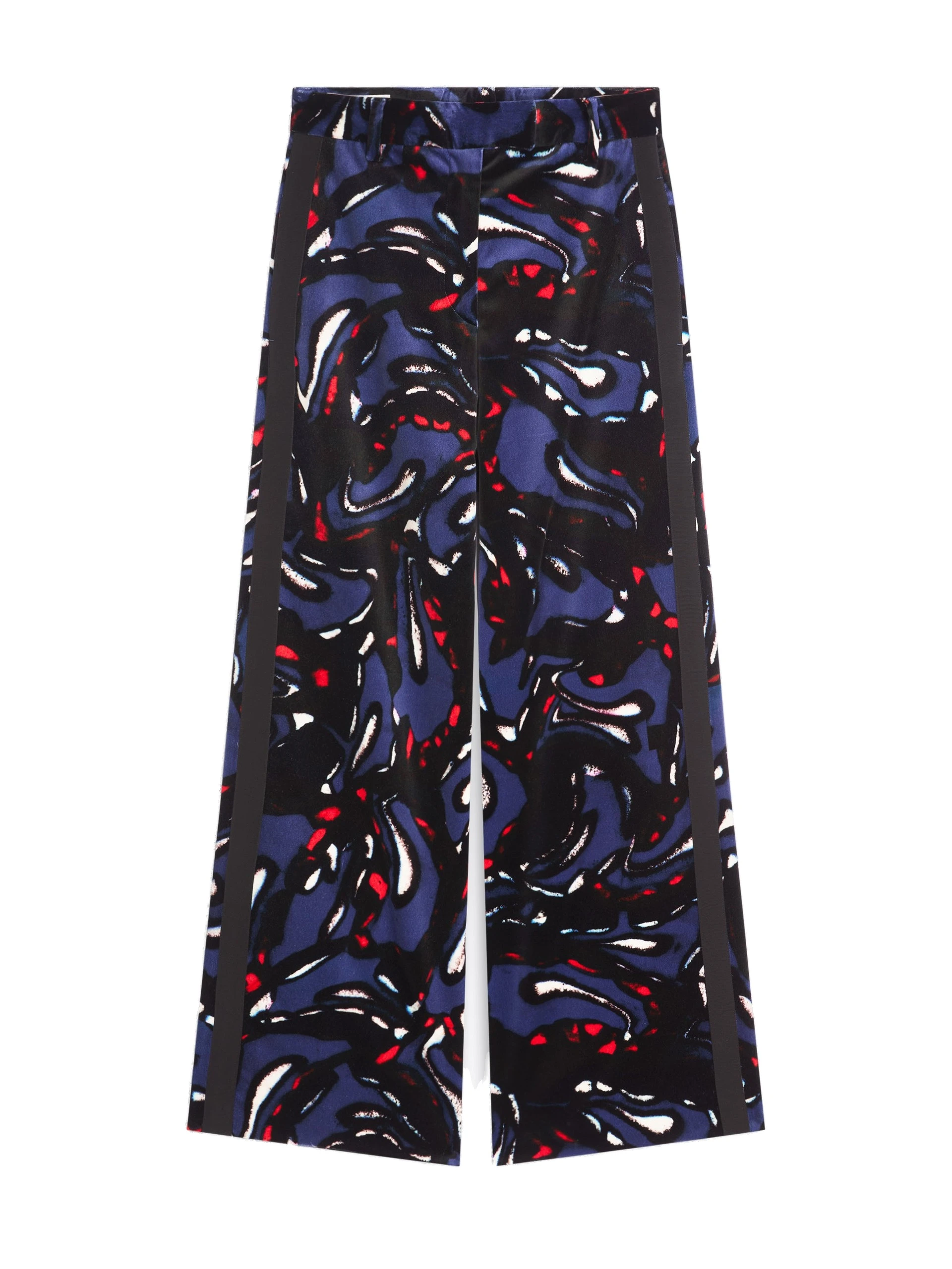 Dries Van Noten Wide leg pants in Navy | Pants | Luxury Shoes Dries Van Noten Wide leg pants in Navy | Pants | Luxury Shoes
