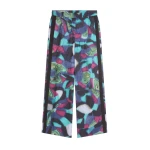 Dries Van Noten Wide leg pants in Petrol | Pants | Luxury Shoes 