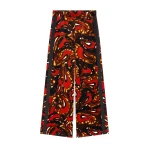 Dries Van Noten Wide leg pants in Rust | Pants | Luxury Shoes 