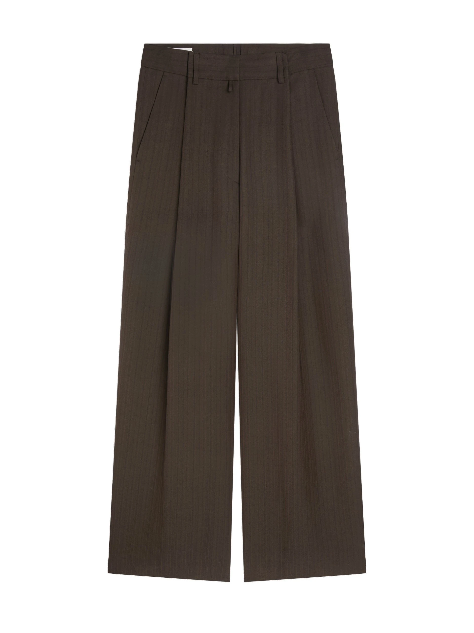 Dries Van Noten Wide pleated viscose pants in Brown | Pants | Luxury Shoes Dries Van Noten Wide pleated viscose pants in Brown | Pants | Luxury Shoes