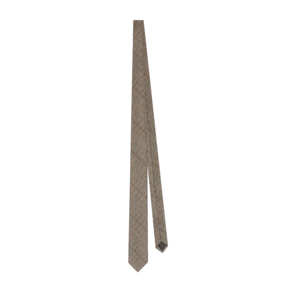 Dries Van Noten Wool tie in Cement