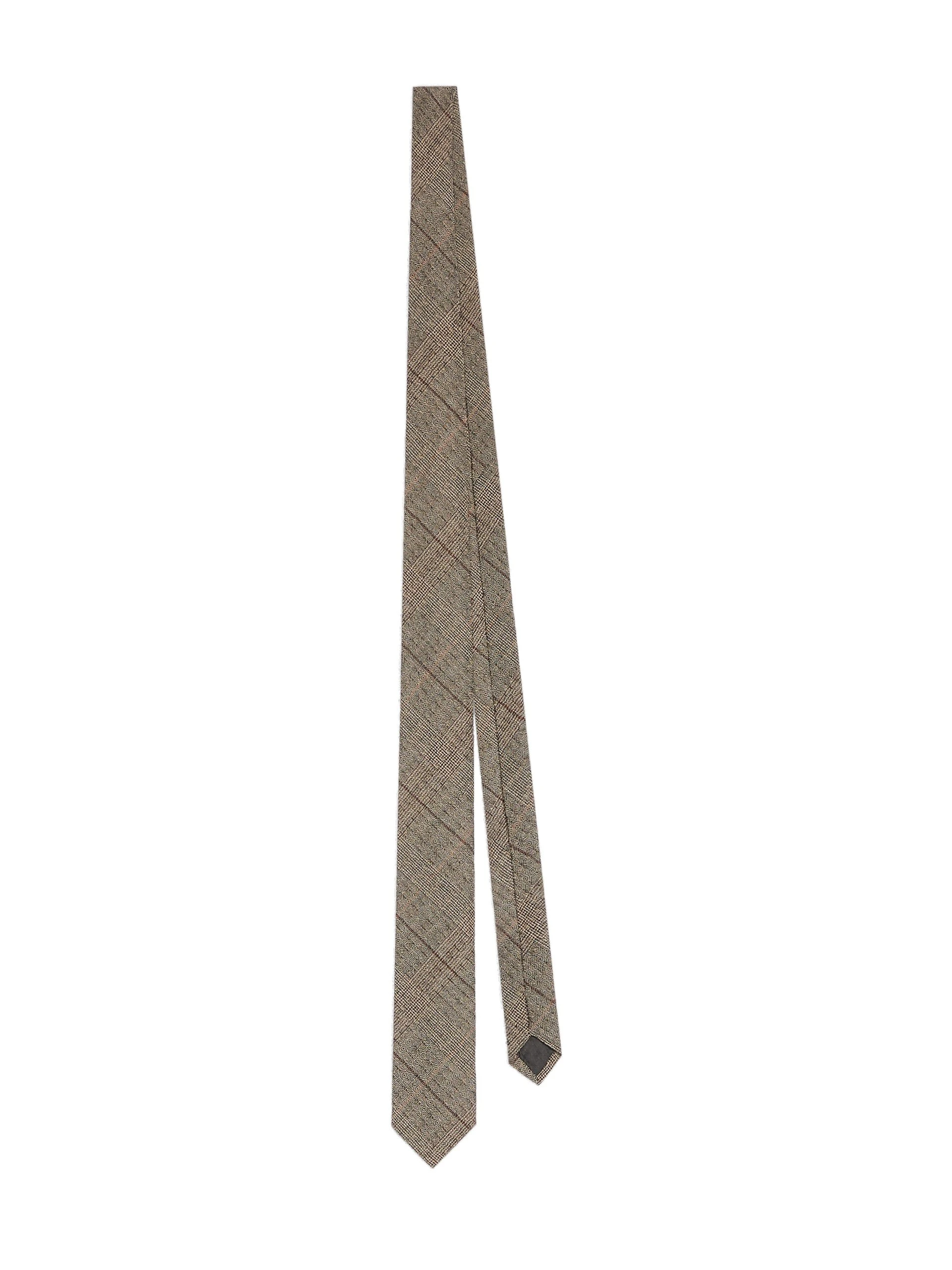Dries Van Noten Wool tie in Cement | | Luxury Shoes Dries Van Noten Wool tie in Cement