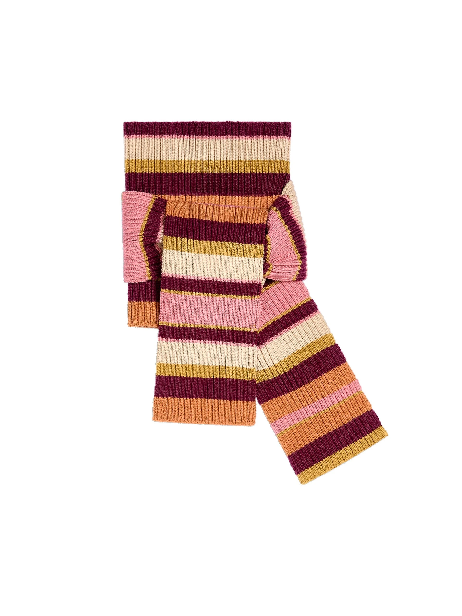 Dries Van Noten Wool turtleneck scarf in Old Rose | Scarves | Luxury Shoes Dries Van Noten Wool turtleneck scarf in Old Rose