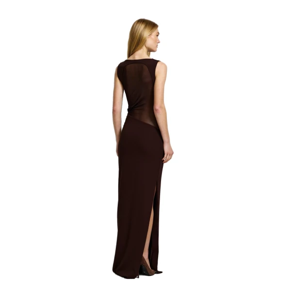 Effie Kats Beige gown