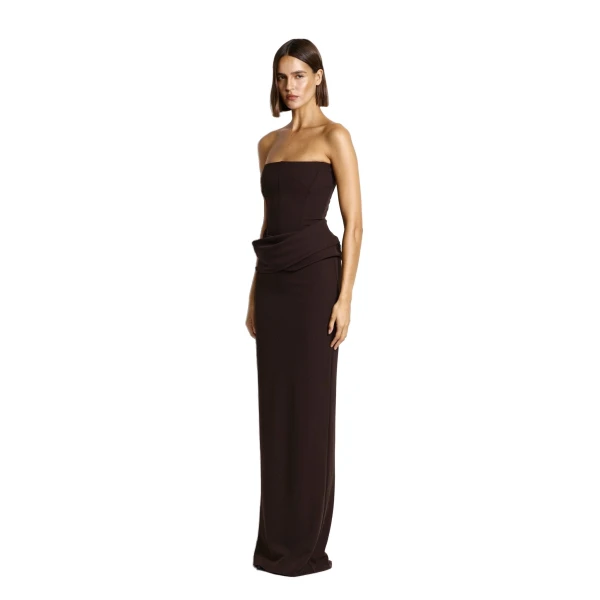 Effie Kats Beige gown