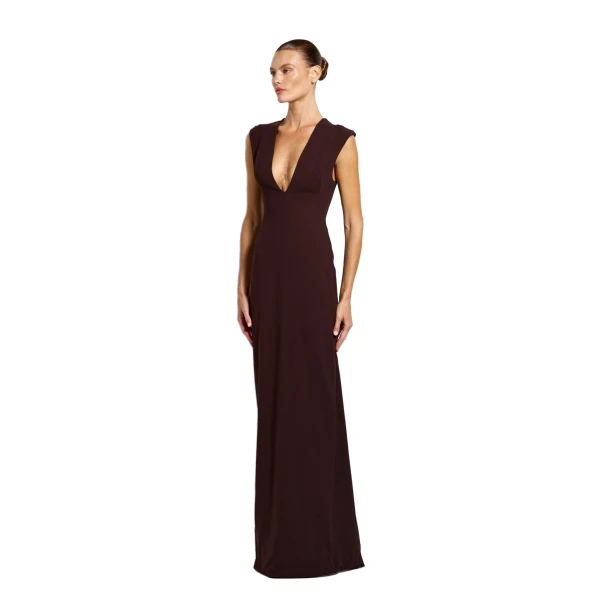 Effie Kats Beige gown