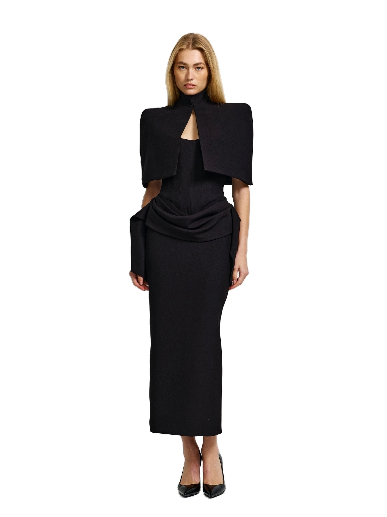 Effie Kats Ashtyn cape | Australian Evening Wear Jackets | Luxury Shoes Effie Kats Ashtyn Cape