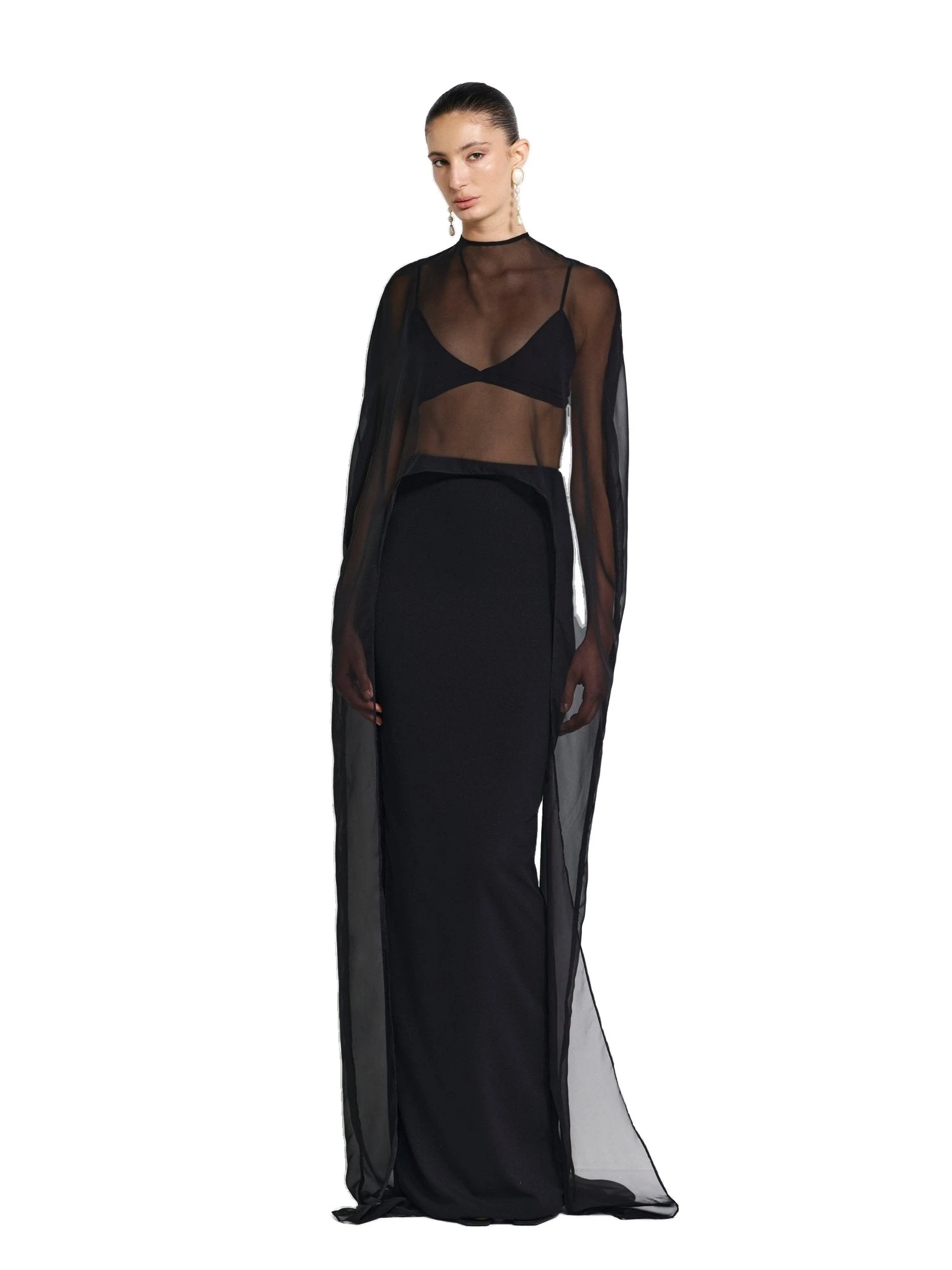 Effie Kats Charleze cape | Australian Evening Wear Jackets | Luxury Shoes Effie Kats Charleze Cape