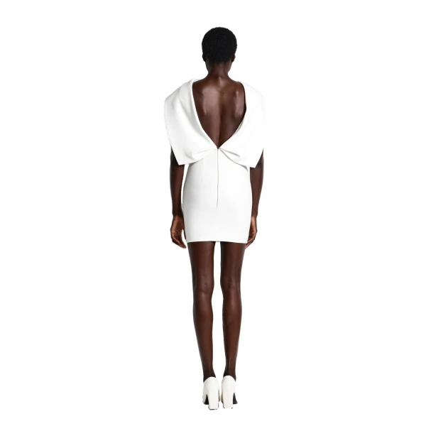Effie Kats Ivory mini dress