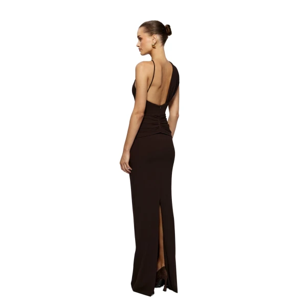 Effie Kats Beige gown