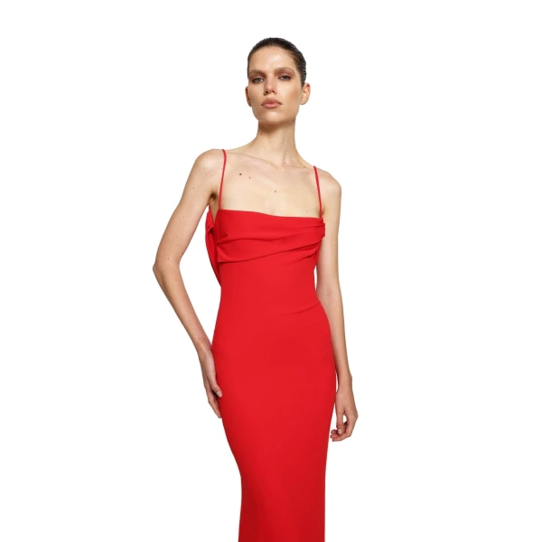 Effie Kats Red gown