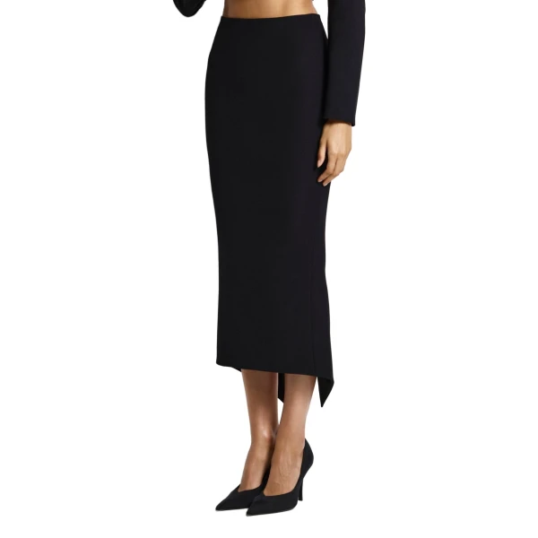 Effie Kats Black midi dress