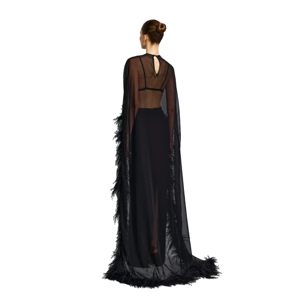 Effie Kats Black cape