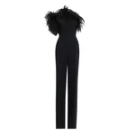 Elie Saab Cady & Feathers Jumpsuit Elie Saab Cady & Feathers Jumpsuit