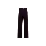 Elie Saab Flocked Denim Pants