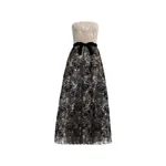 Elie Saab Guipure Lace Midi Dress