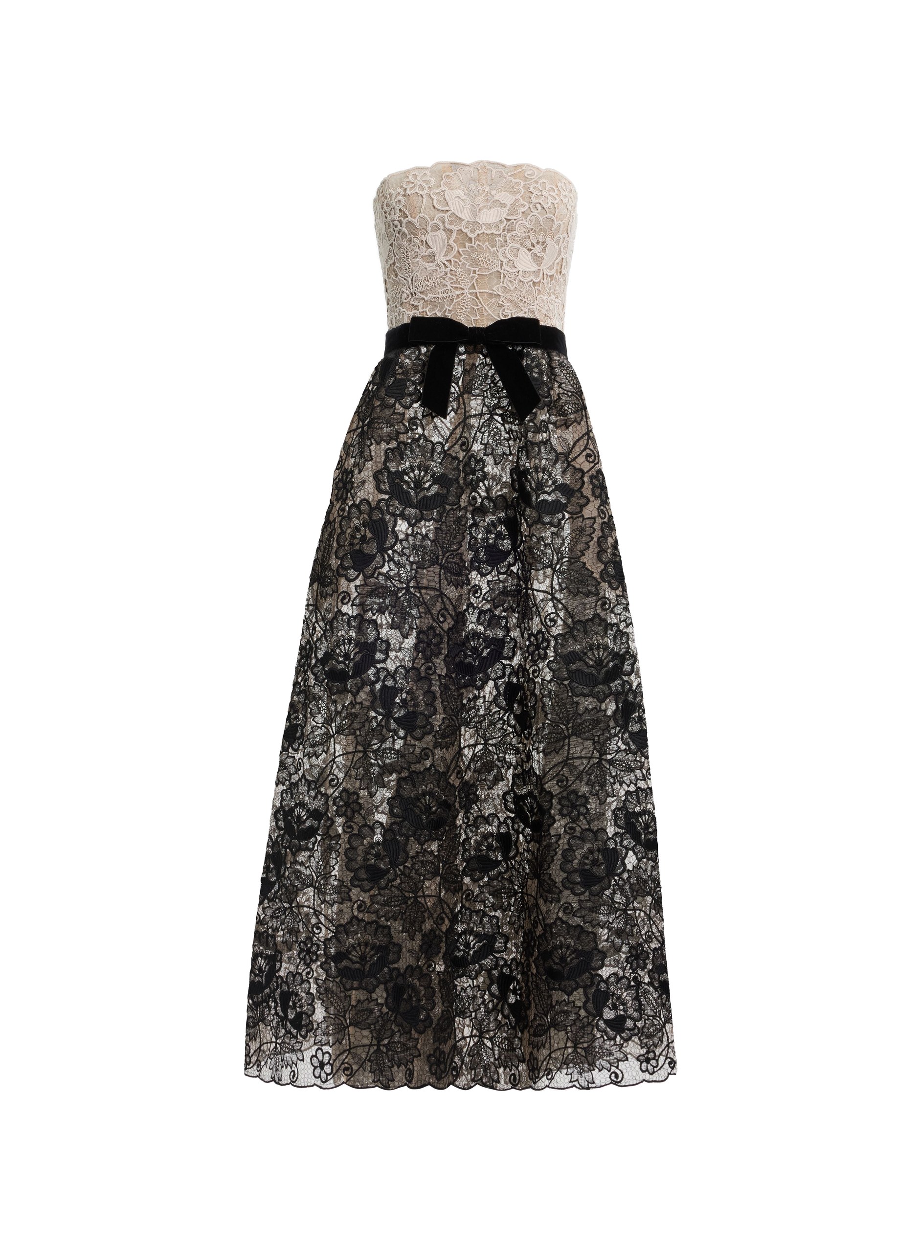 Elie Saab Guipure Lace Midi Dress Elie Saab Guipure Lace Midi Dress
