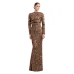Elie Saab Sequin Embroidered Long Dress Elie Saab Sequin Embroidered Long Dress