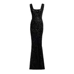 Elie Saab Sequin Embroidered Long Dress