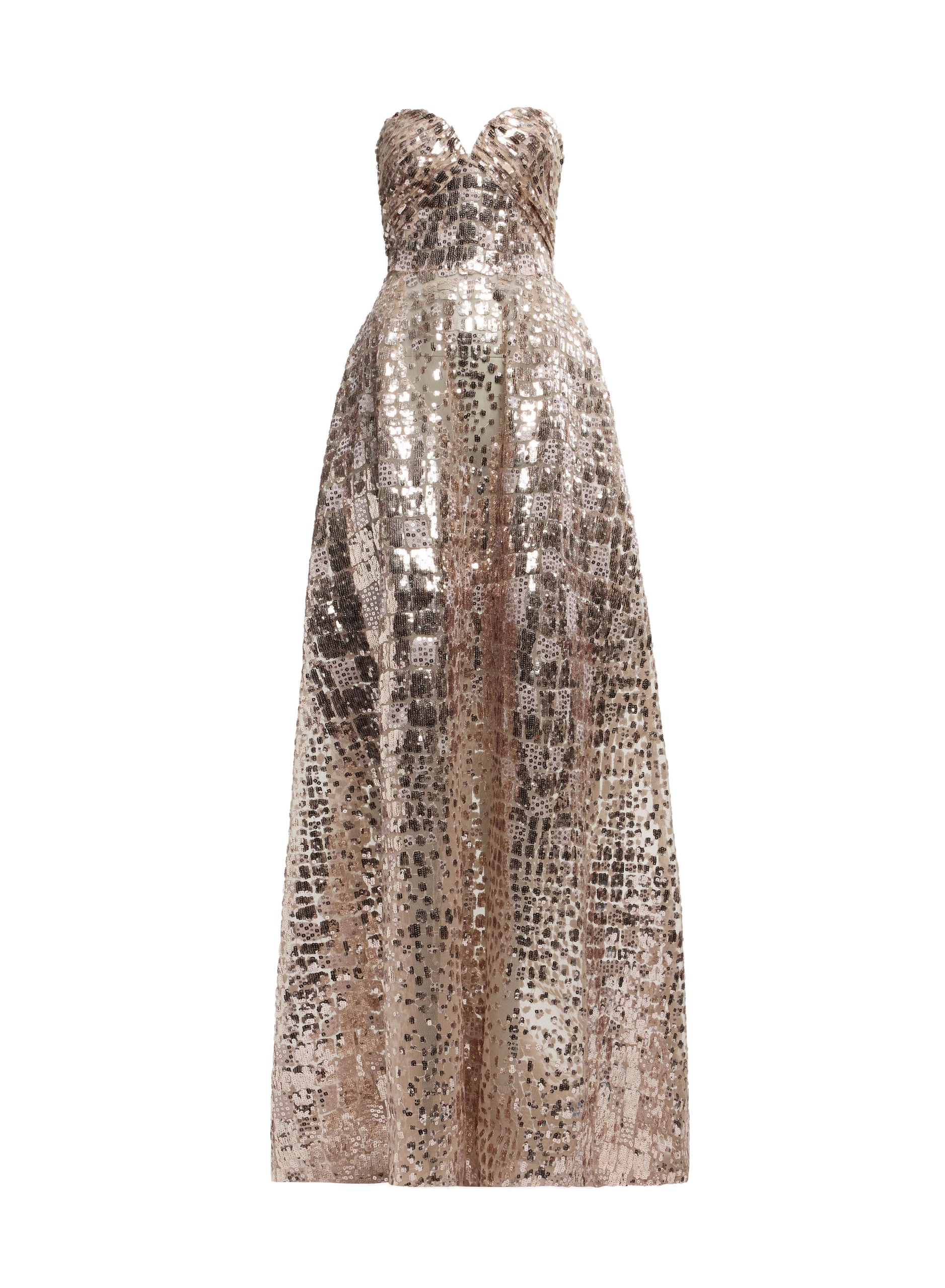 Elie Saab Sequin Embroidered Long Dress Elie Saab Sequin Embroidered Long Dress