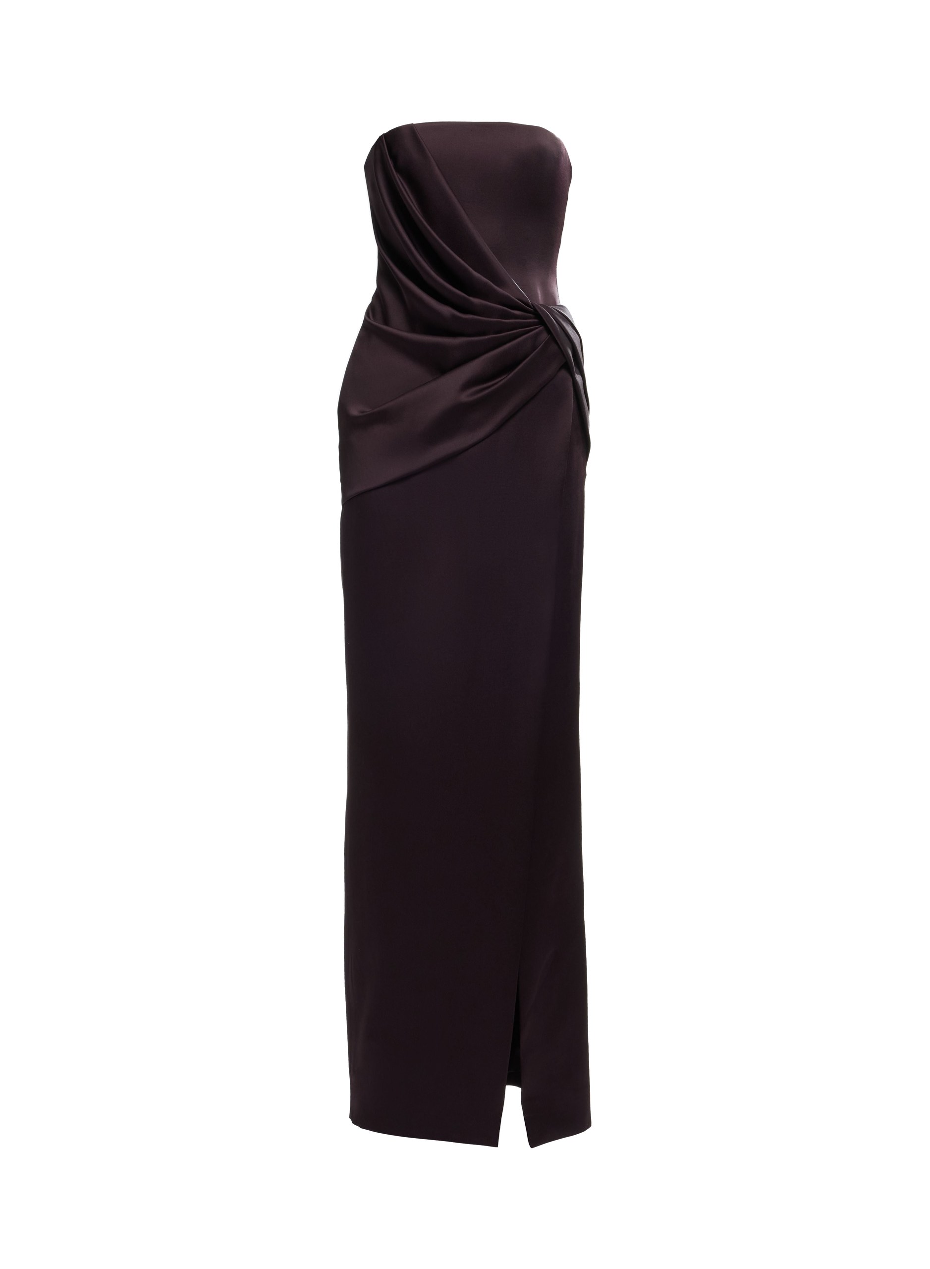 Elie Saab Strapless Envers Satin Dress Elie Saab Strapless Envers Satin Dress