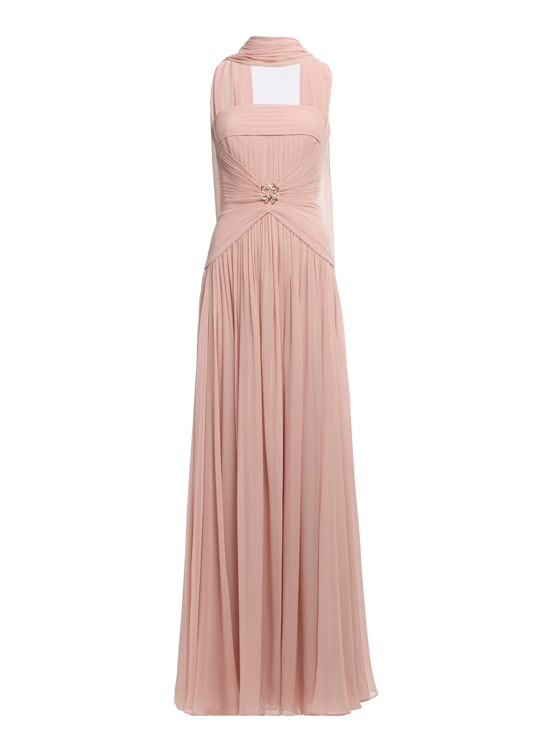 Elie Saab Strapless Silk Long Dress Elie Saab Strapless Silk Long Dress