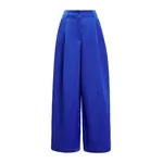 Cobalt blue wide-leg pants