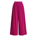 Essentiel Antwerp Pink corduroy wide-leg pants Pink corduroy wide-leg pants