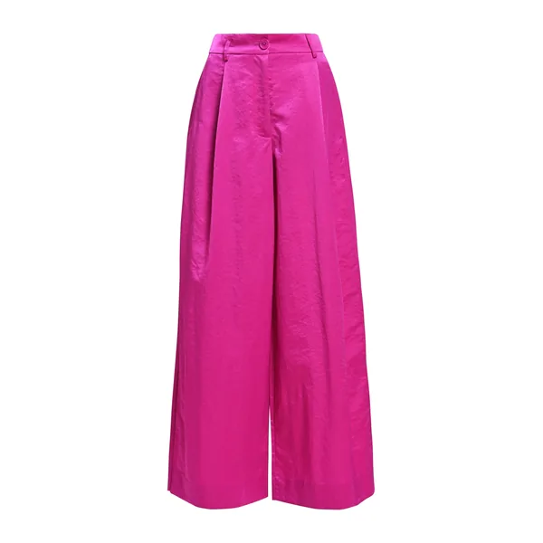 Pink wide-leg pants