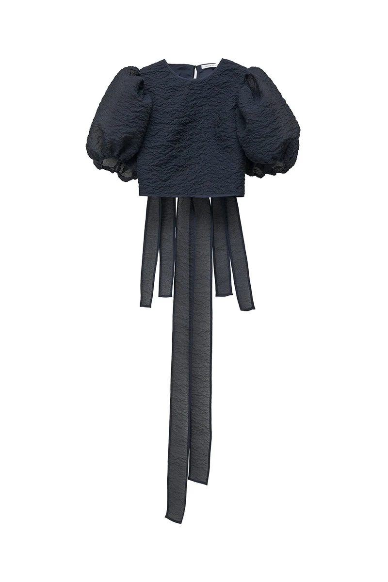 Faris-Top-in-Navy-Cecilie-Bahnsen-Tops-white Cecilie Bahnsen top