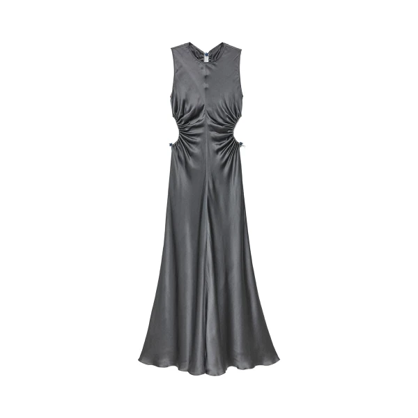 Cecilie Bahnsen Feline Gown in Grey