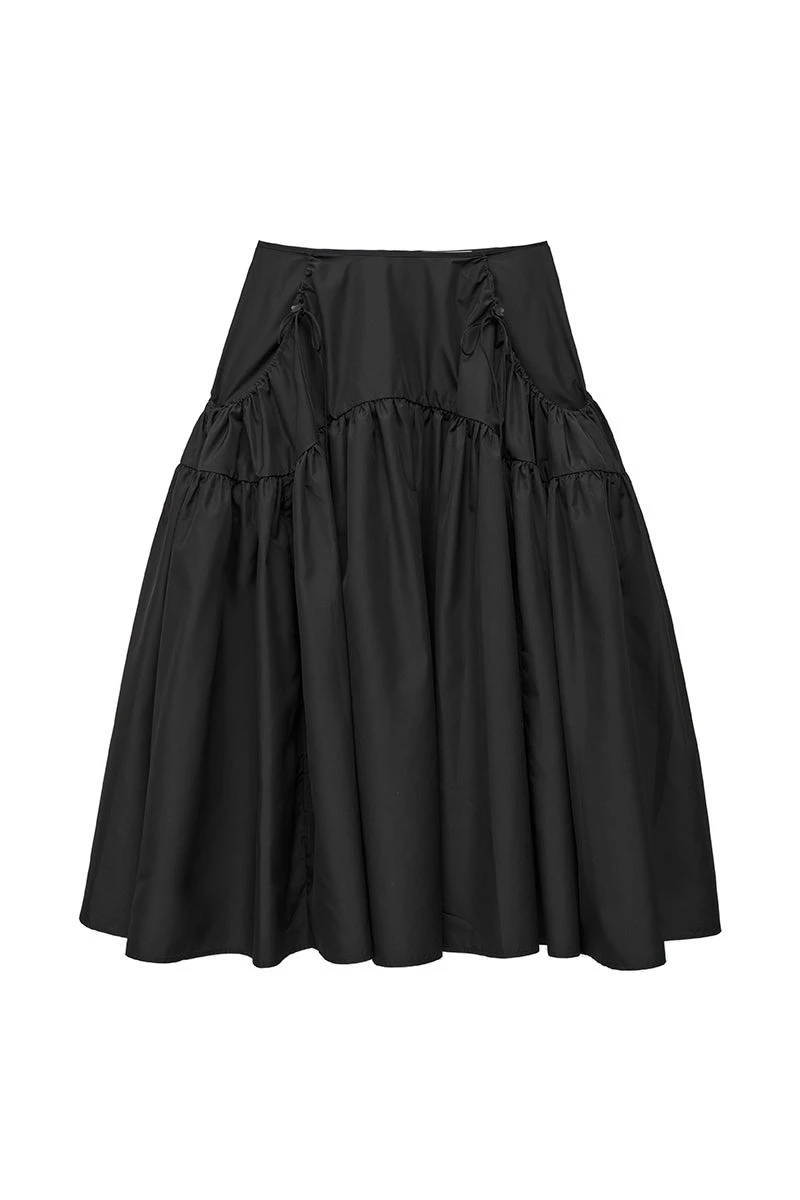 Filly-Skirt-in-Black-Cecilie-Bahnsen-Skirts-white Cecilie Bahnsen skirt