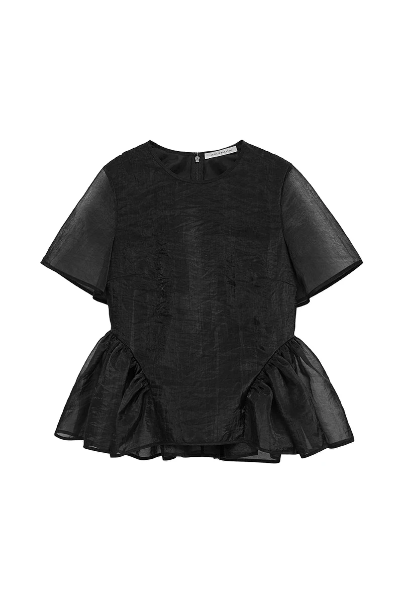 Fimen-Top-in-Black-Cecilie-Bahnsen-Tops-white Cecilie Bahnsen top