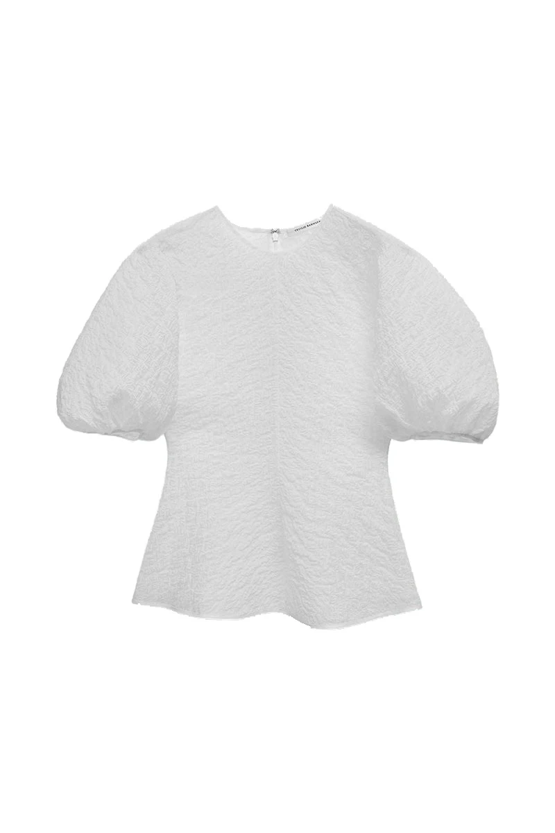 Finelle-Top-in-White-Cecilie-Bahnsen-Tops-white Cecilie Bahnsen top