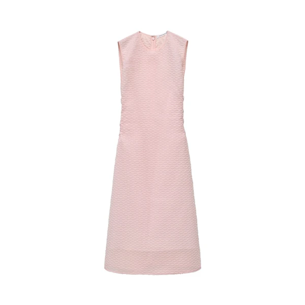 Floria Dress in Blush Pink