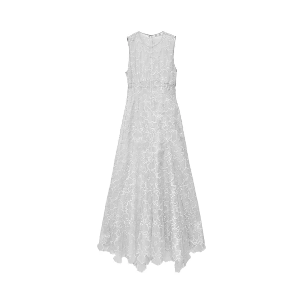 Cecilie Bahnsen Fowe Gown in White