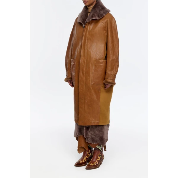 gabriela hearst leather coats