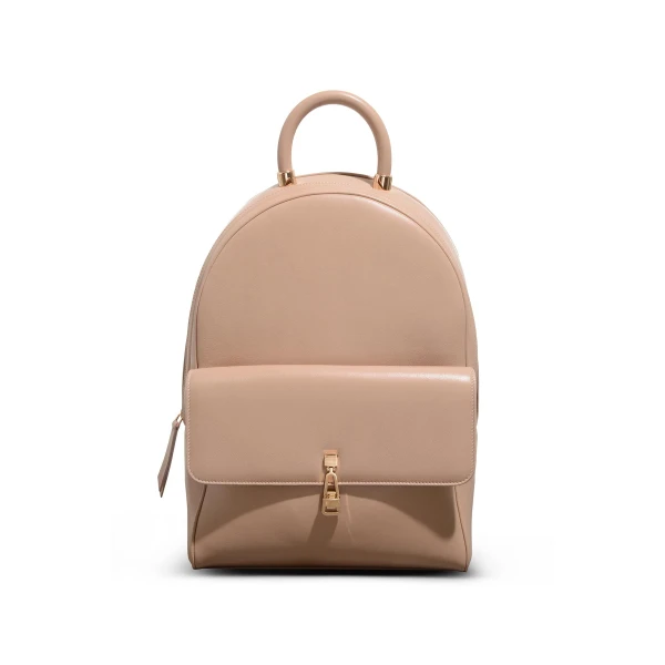 Billie Backpack in Nude Nappa Leather