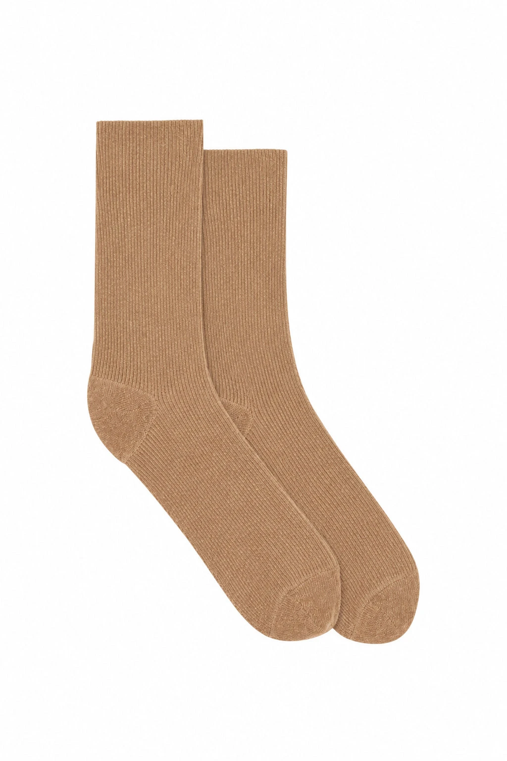 Gabriela Hearst Brio Knit Socks in Camel Silk gabriela hearst sock