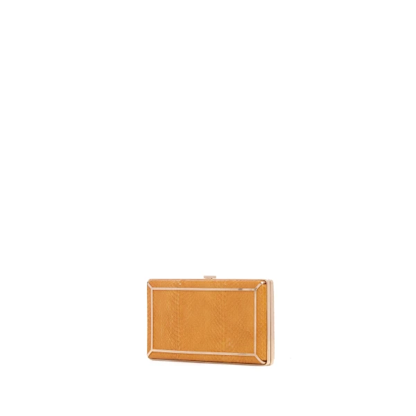 gabriela hearst clutch yellow
