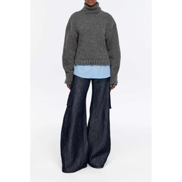 designer turtleneck