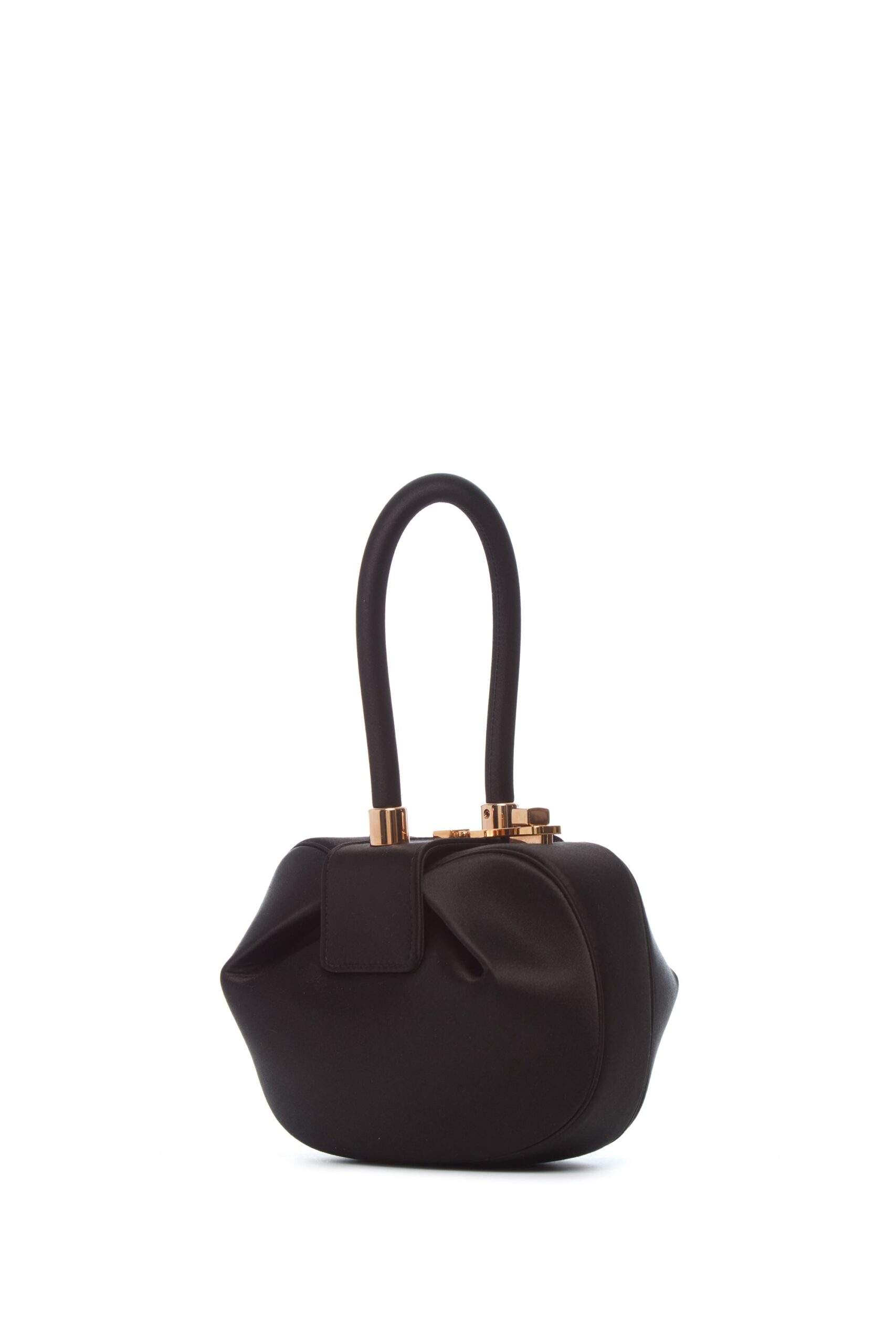 Gabriela Hearst Demi Bag in Black Satin gabriela hearst bag