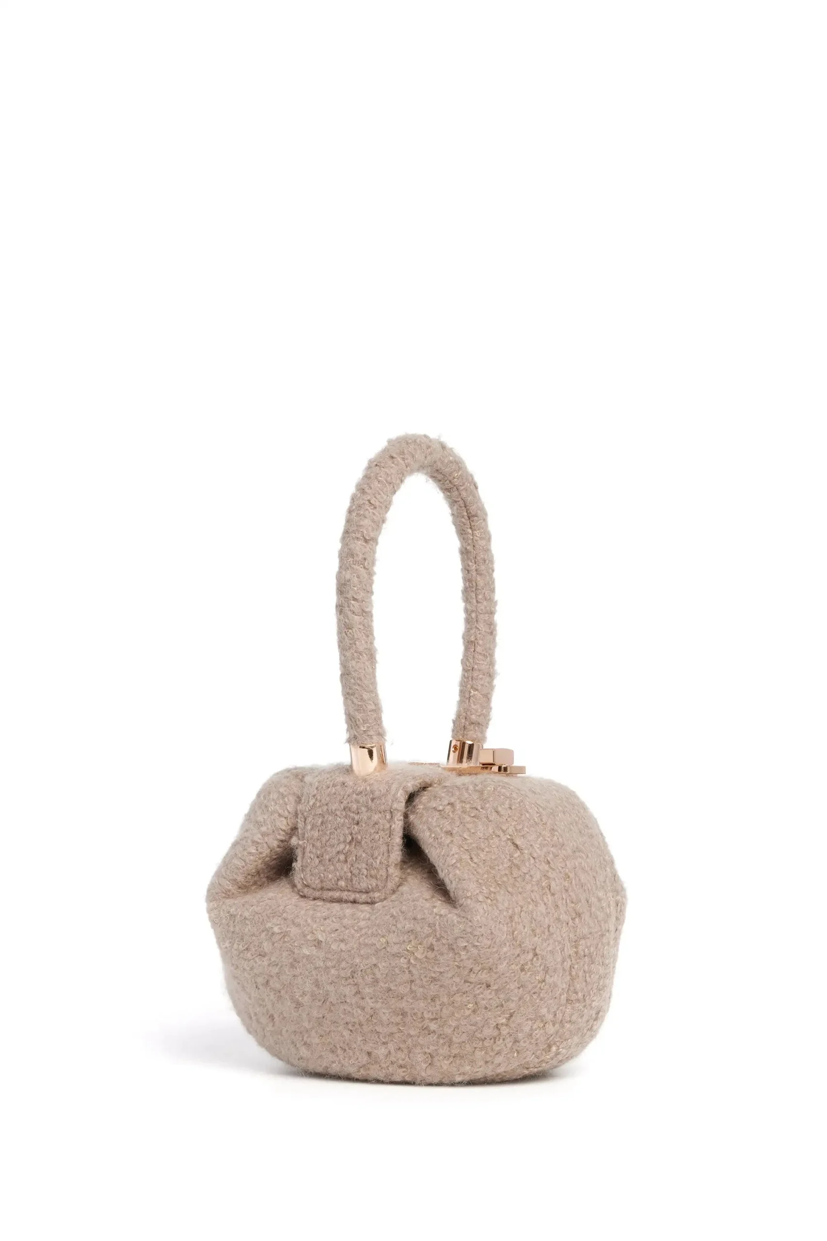 Gabriela Hearst Demi Bag in Camel Cashmere Boucle gabriela hearst bag