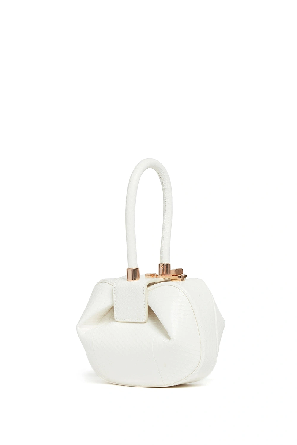 Gabriela Hearst Demi Bag in Ivory Snakeskin gabriela hearst bag