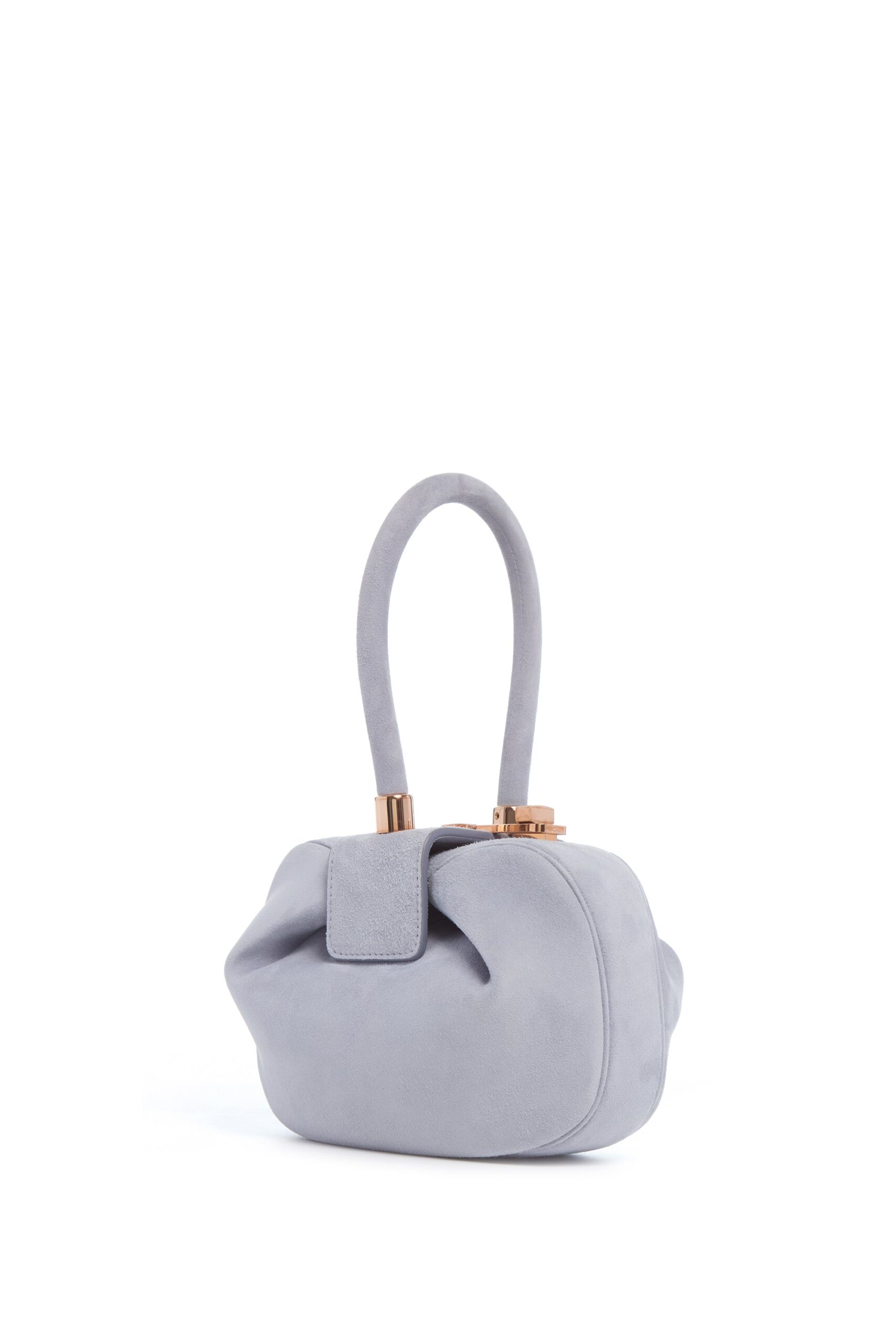 Gabriela Hearst Demi Bag in Lilac Suede gabriela hearst bag