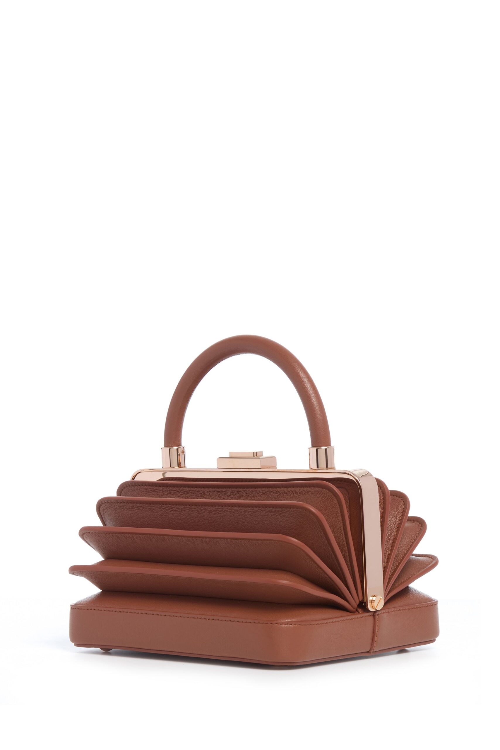 Gabriela Hearst Diana Bag in Cognac Nappa Leather gabriela hearst bag