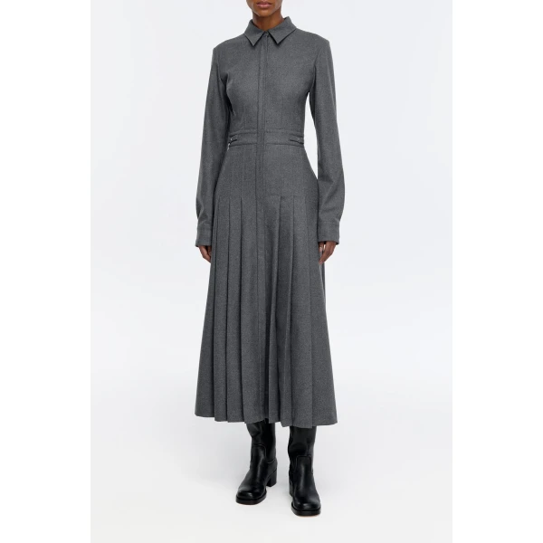 gabriela hearst dress grey