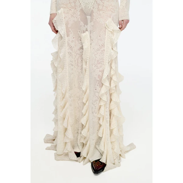 gabriela hearst skirt ivory