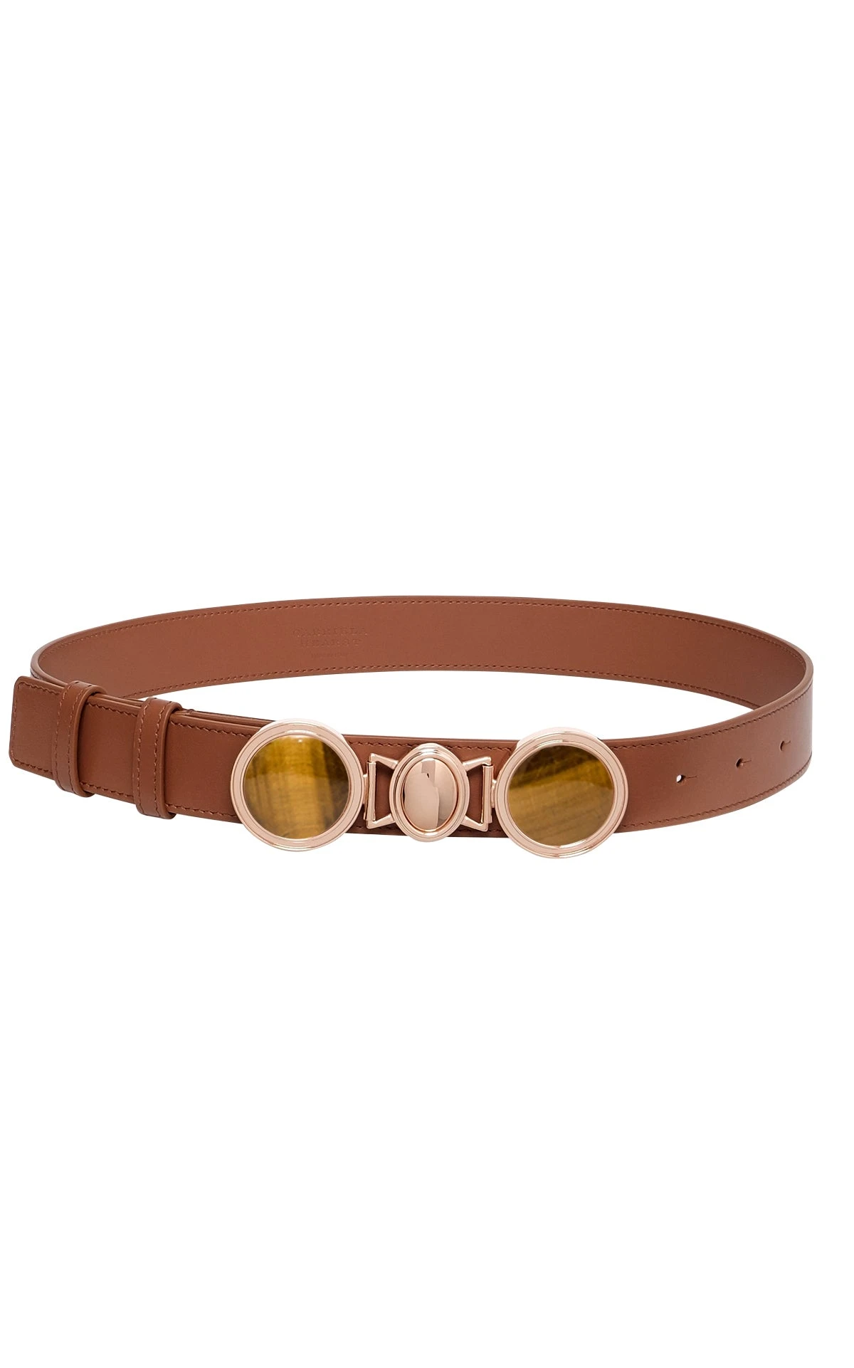 Gabriela Hearst Grange Stone Belt in Cognac Leather gabriela hearst belt