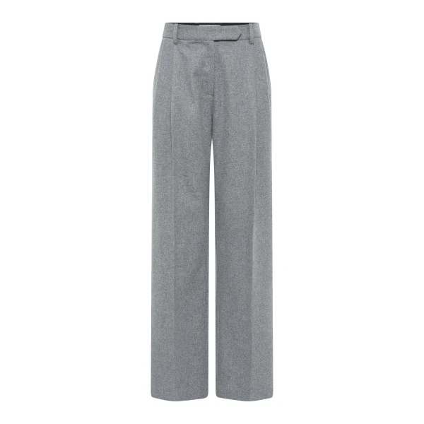 Henge Pant in Smoke Wool Cashmere Flannel